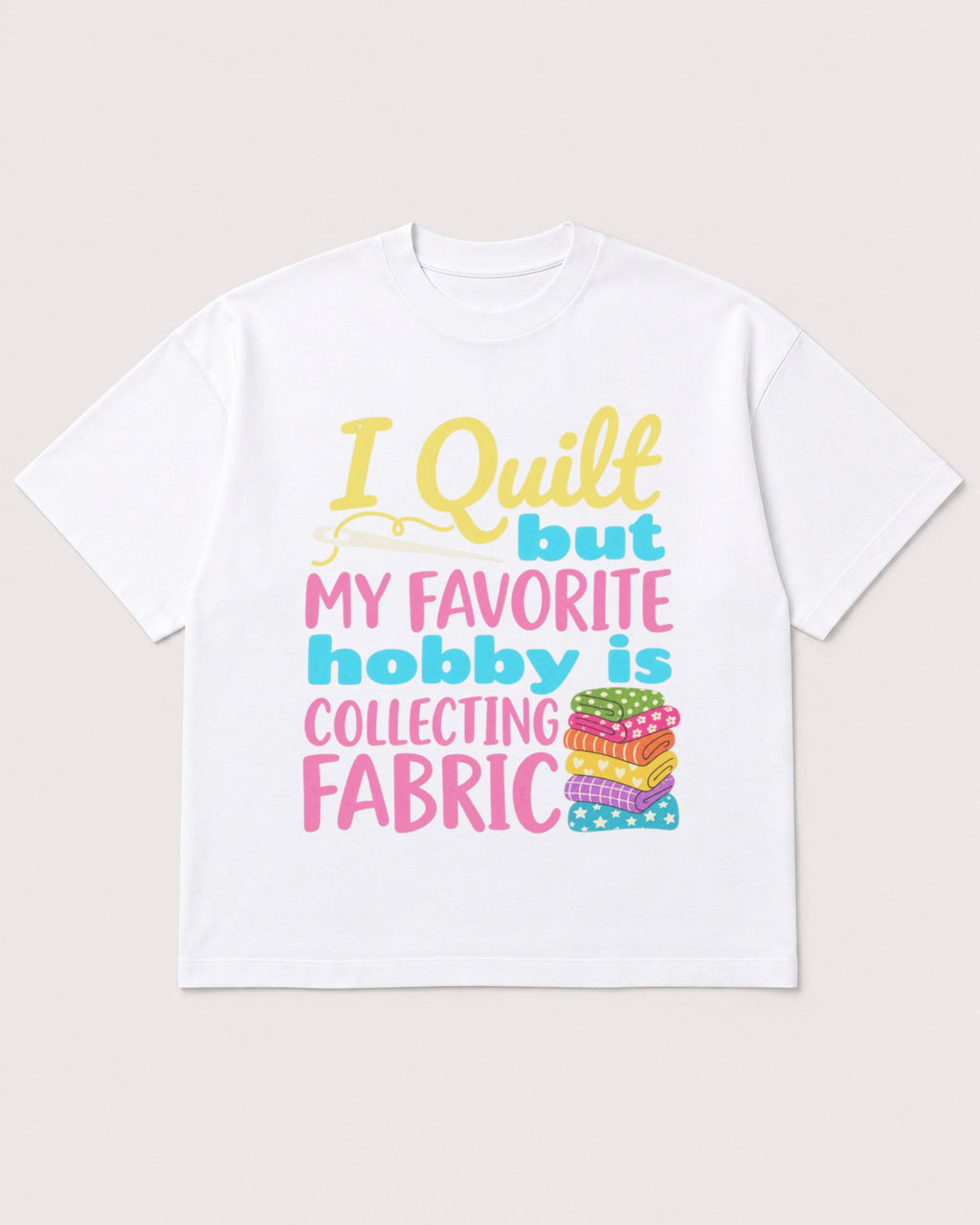 Mockup Boxy Heavyweight Tee White product