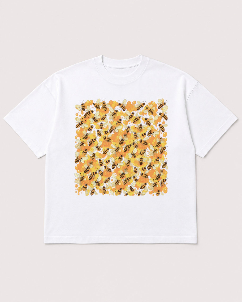 Mockup Boxy Heavyweight Tee White product