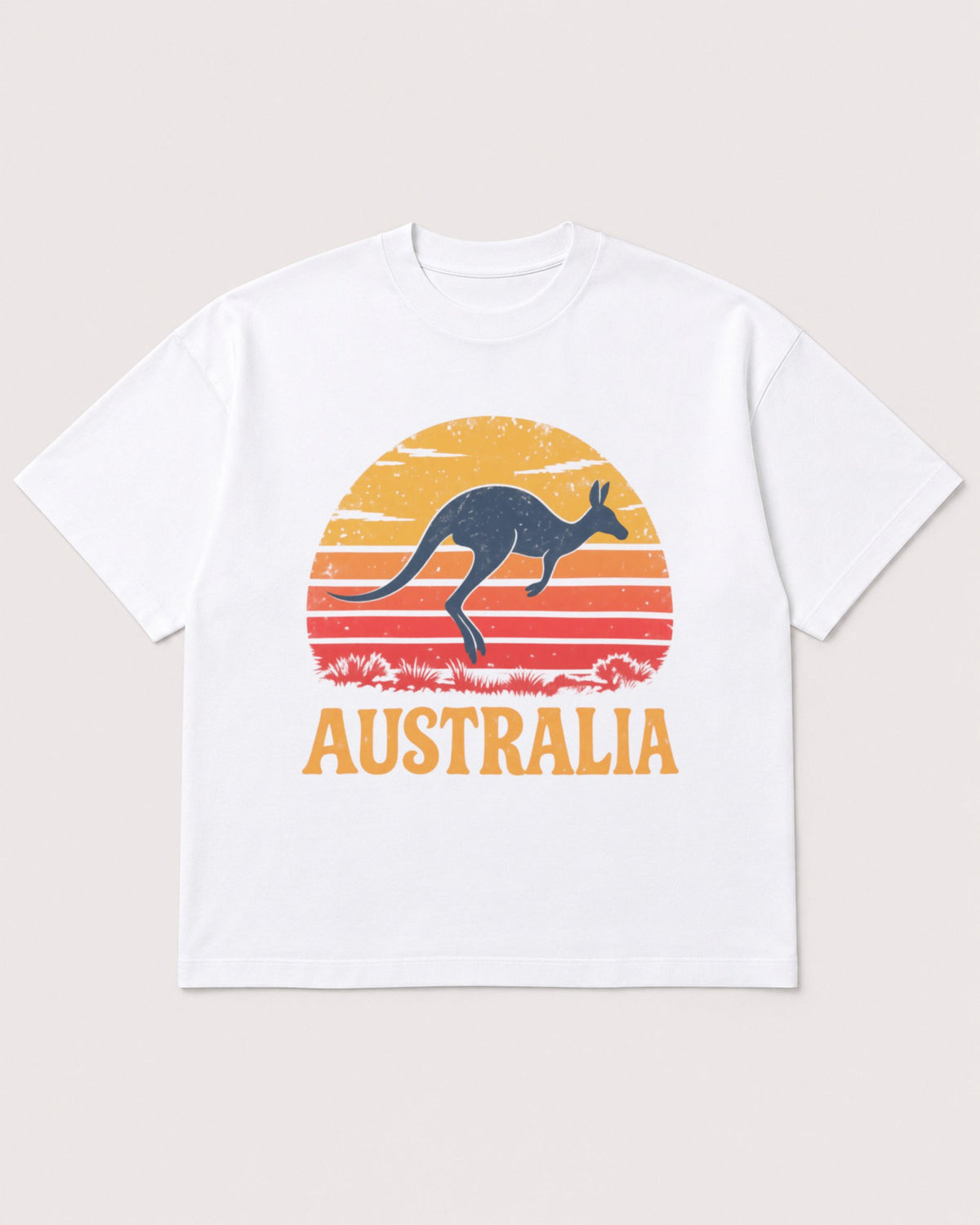 Mockup Boxy Heavyweight Tee White product