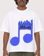 Mockup Boxy Heavyweight Tee White male close-up 04
