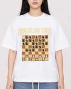 Mockup Boxy Heavyweight Tee White female close-up 01