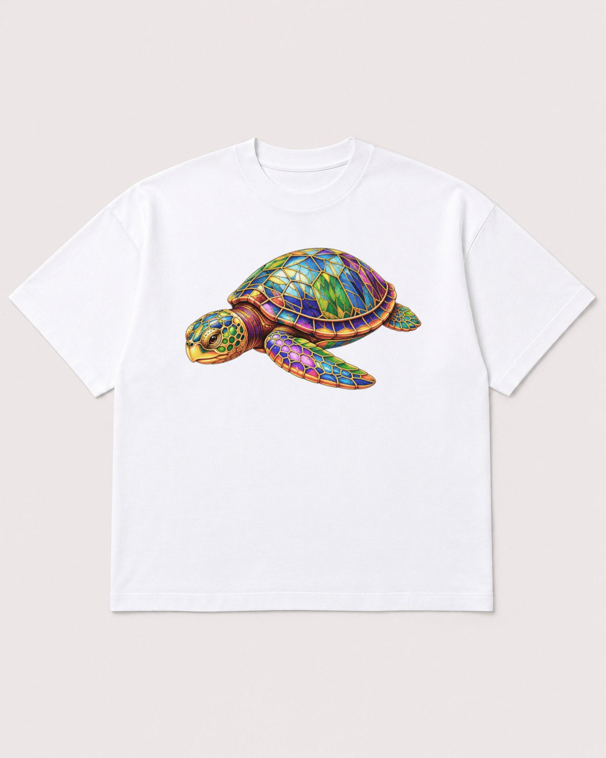 Mockup Boxy Heavyweight Tee White product