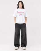 Mockup Boxy Heavyweight Tee White female full-body 03