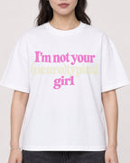 Mockup Boxy Heavyweight Tee White female close-up 03