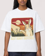 Mockup Boxy Heavyweight Tee White female close-up 04