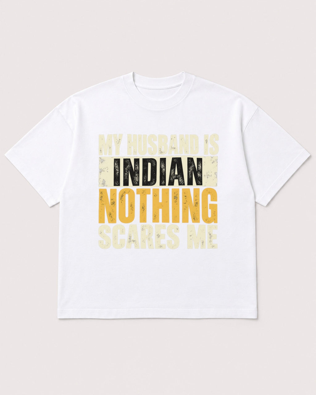 Mockup Boxy Heavyweight Tee White product