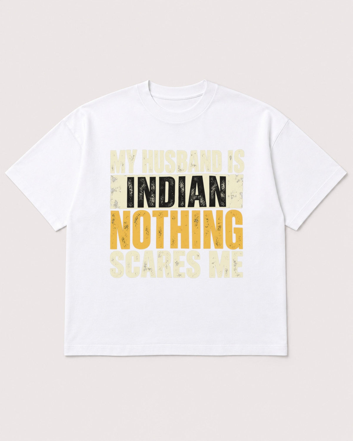 Mockup Boxy Heavyweight Tee White product
