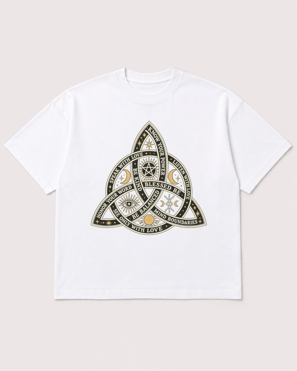 Mockup Boxy Heavyweight Tee White product