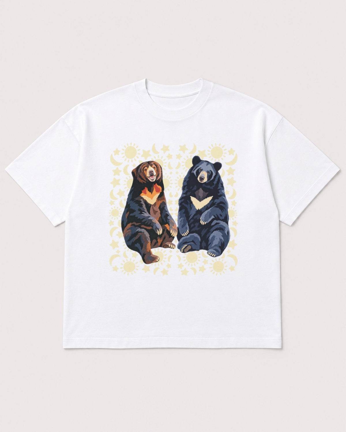 Mockup Boxy Heavyweight Tee White product