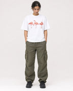 Mockup Boxy Heavyweight Tee White female full-body 17