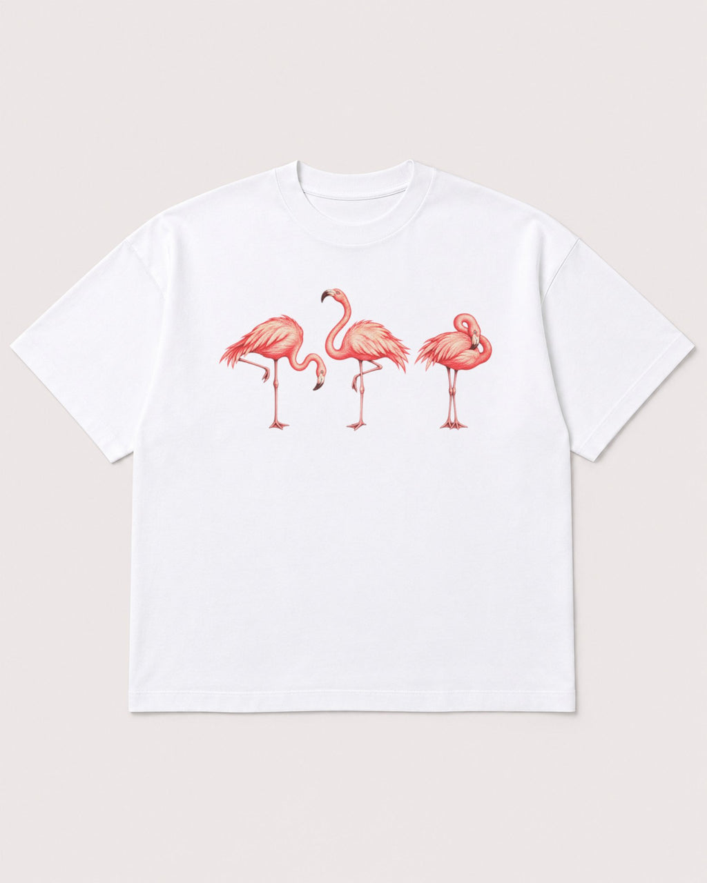 Mockup Boxy Heavyweight Tee White product