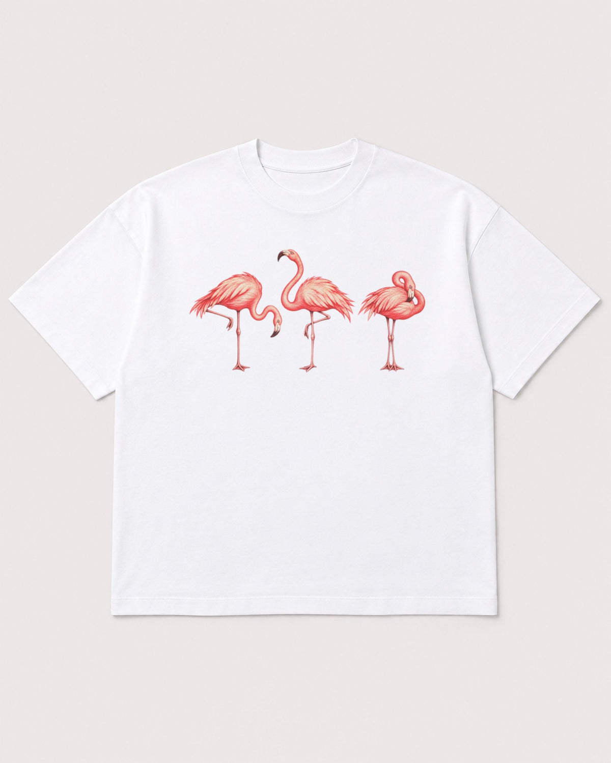 Mockup Boxy Heavyweight Tee White product