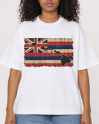 Mockup Boxy Heavyweight Tee White female close-up 05