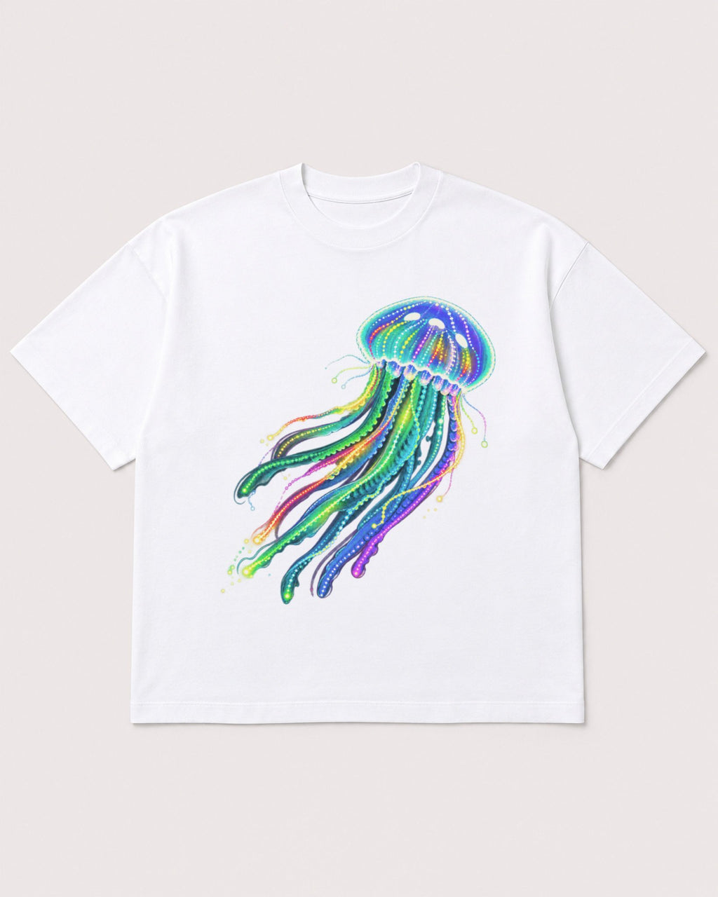 Mockup Boxy Heavyweight Tee White product