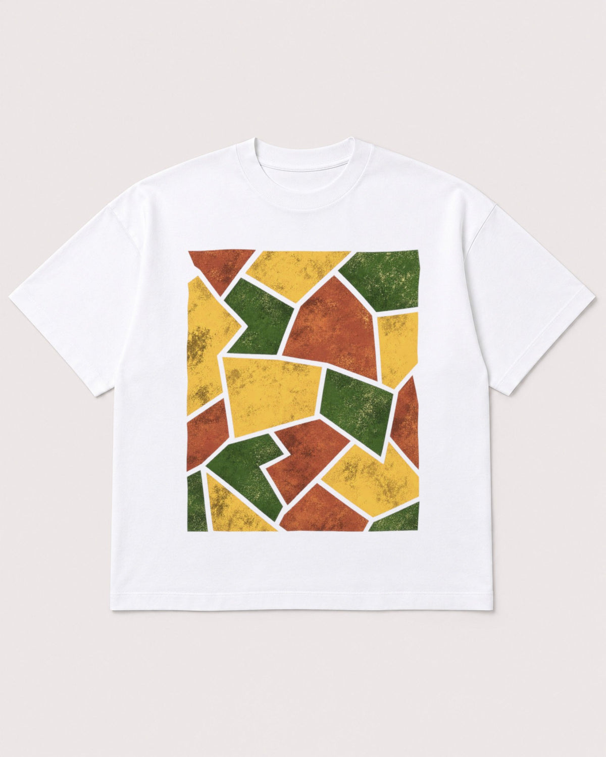 Mockup Boxy Heavyweight Tee White product