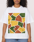 Mockup Boxy Heavyweight Tee White female close-up 05