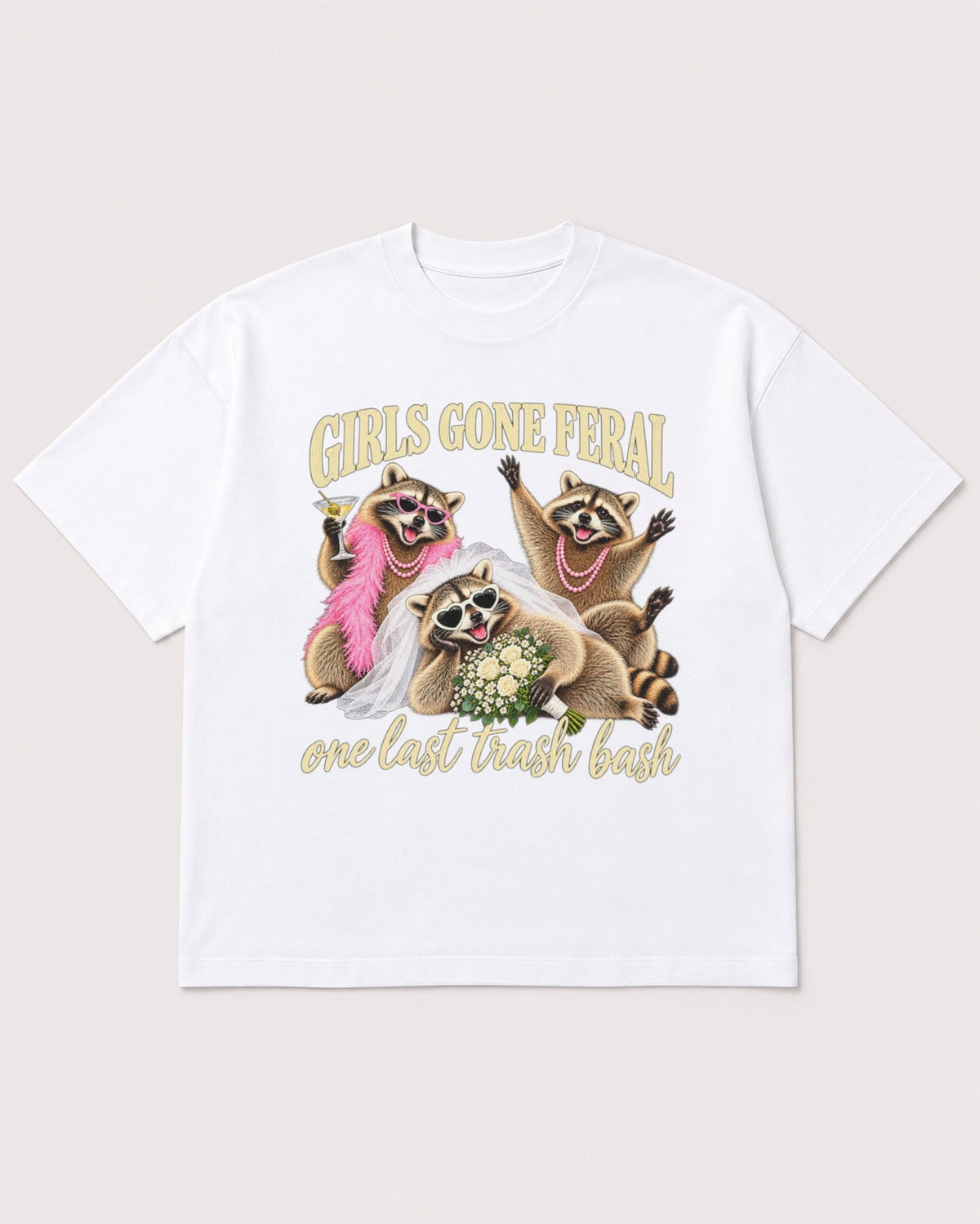 Mockup Boxy Heavyweight Tee White product