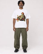 Mockup Boxy Heavyweight Tee White male full-body 04