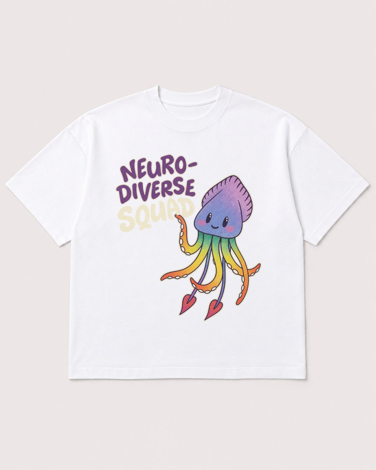 Mockup Boxy Heavyweight Tee White product