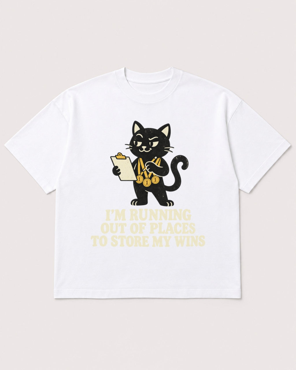 Mockup Boxy Heavyweight Tee White product