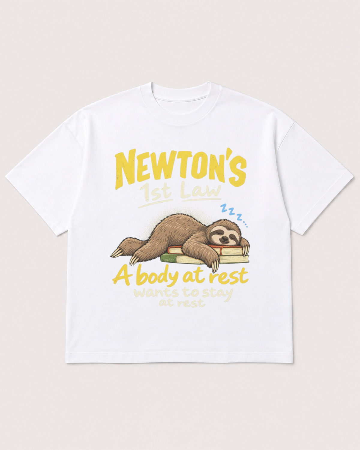 Mockup Boxy Heavyweight Tee White product