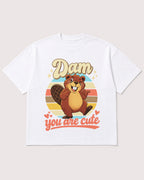 Mockup Boxy Heavyweight Tee White product