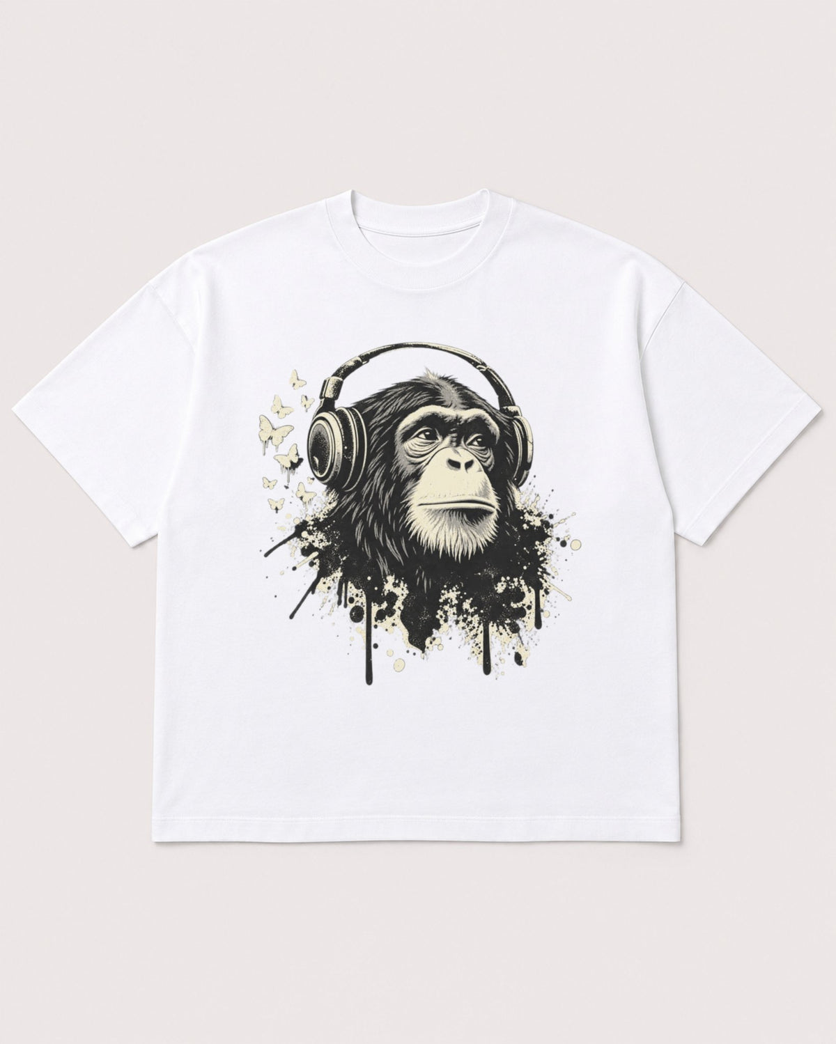 Mockup Boxy Heavyweight Tee White product