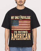Mockup Boxy Heavyweight Tee Black male close-up 02