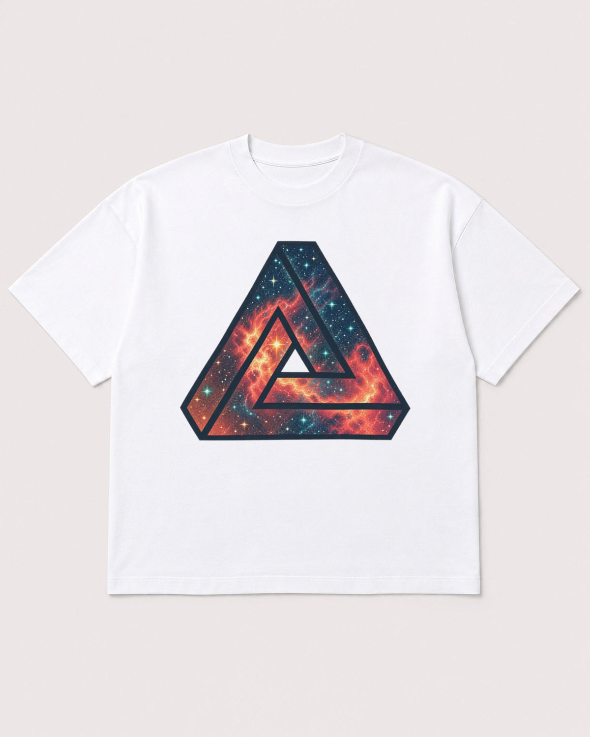 Mockup Boxy Heavyweight Tee White product