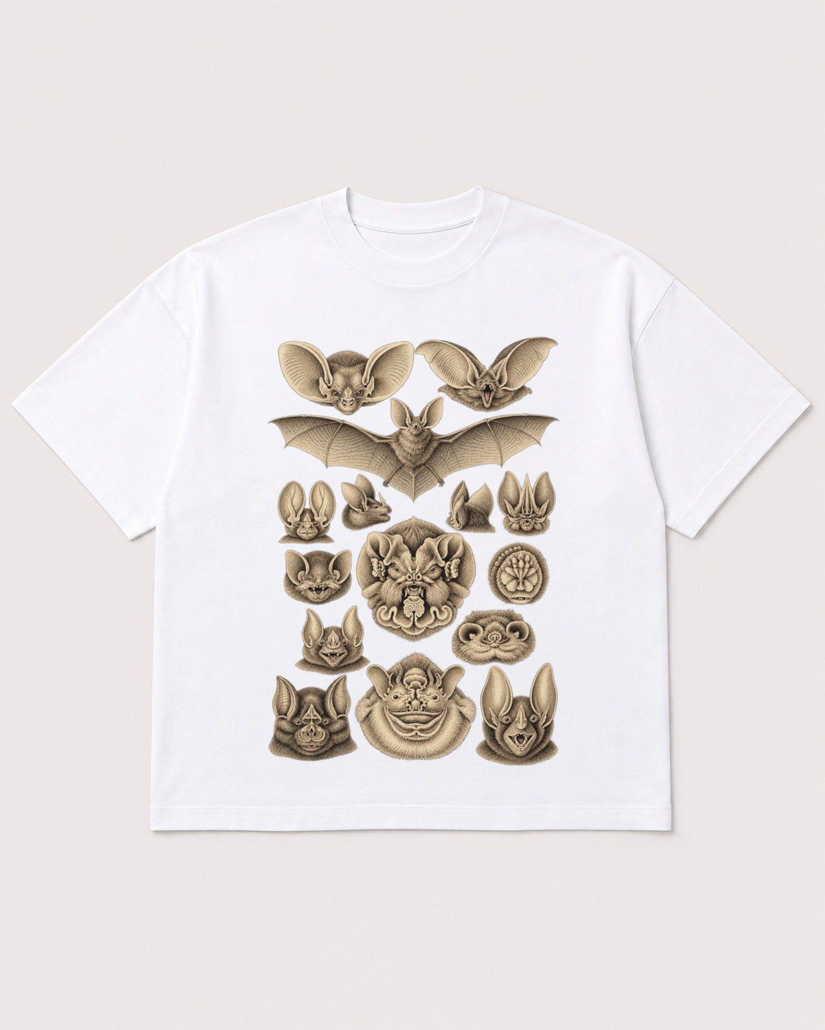 Mockup Boxy Heavyweight Tee White product
