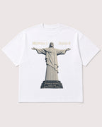 Mockup Boxy Heavyweight Tee White product