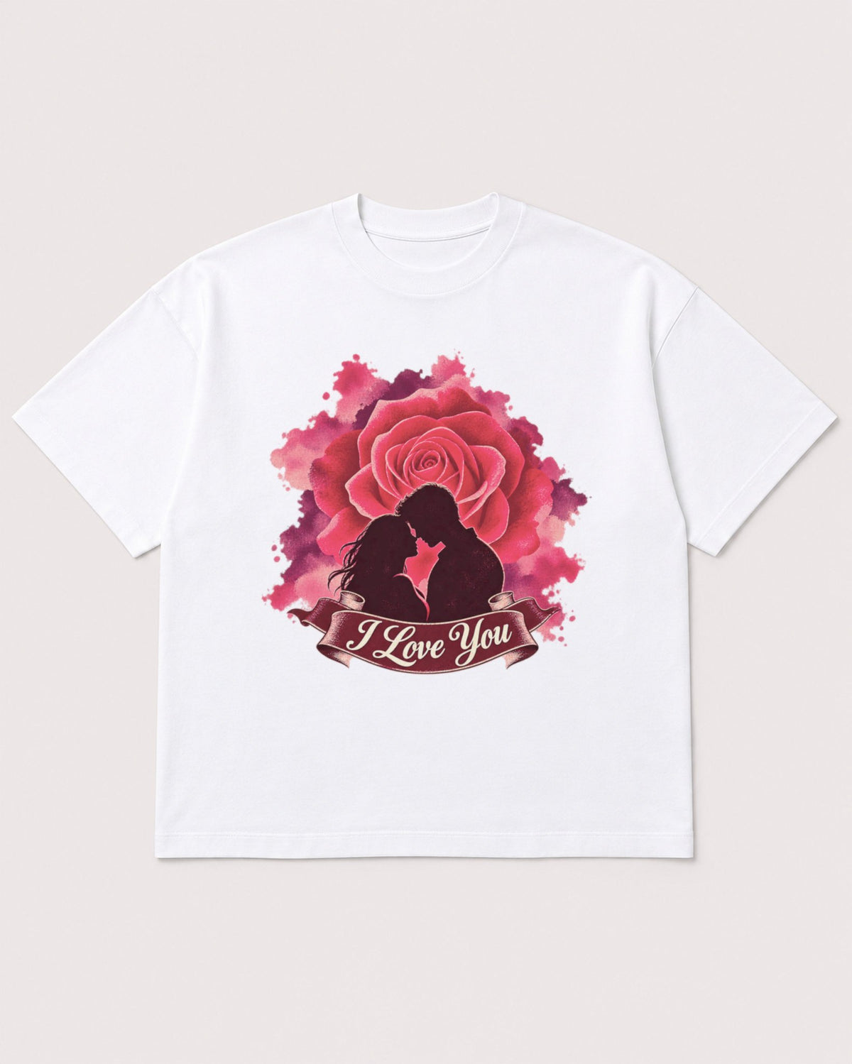 Mockup Boxy Heavyweight Tee White product