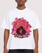 Mockup Boxy Heavyweight Tee White male close-up 05