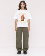 Mockup Boxy Heavyweight Tee White female full-body 02
