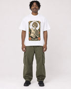 Mockup Boxy Heavyweight Tee White male full-body 04