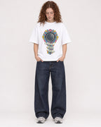 Mockup Boxy Heavyweight Tee White female full-body 09