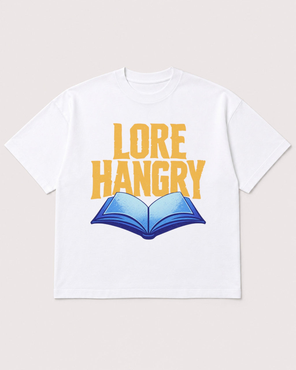 Mockup Boxy Heavyweight Tee White product