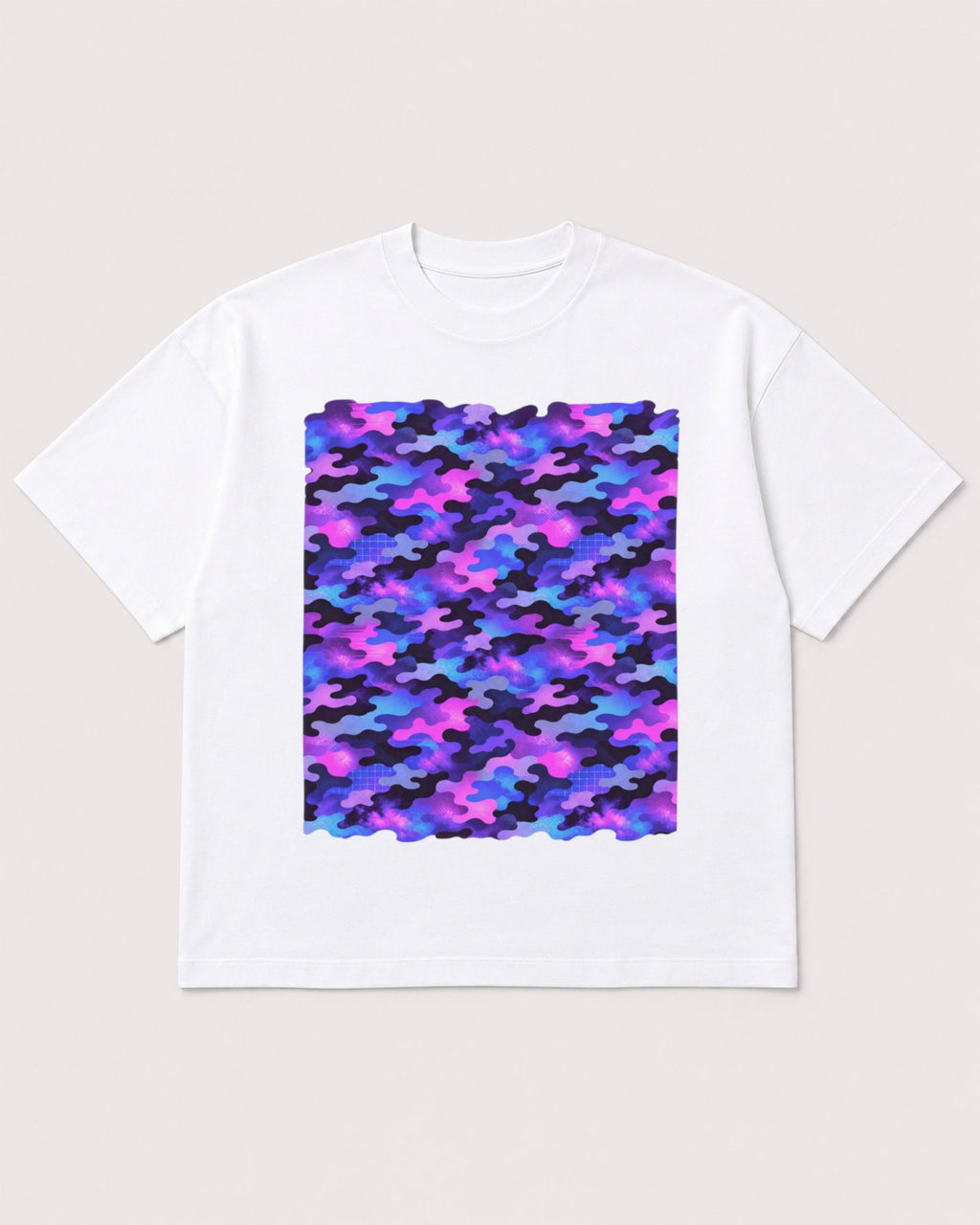 Mockup Boxy Heavyweight Tee White product