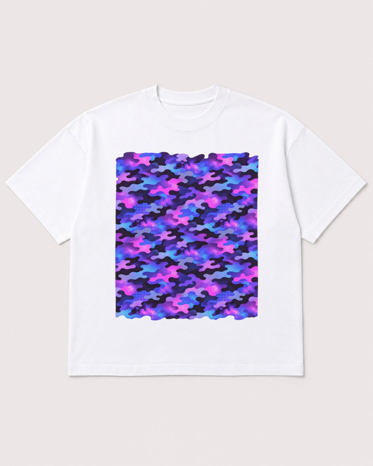 Mockup Boxy Heavyweight Tee White product