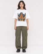 Mockup Boxy Heavyweight Tee White female full-body 02