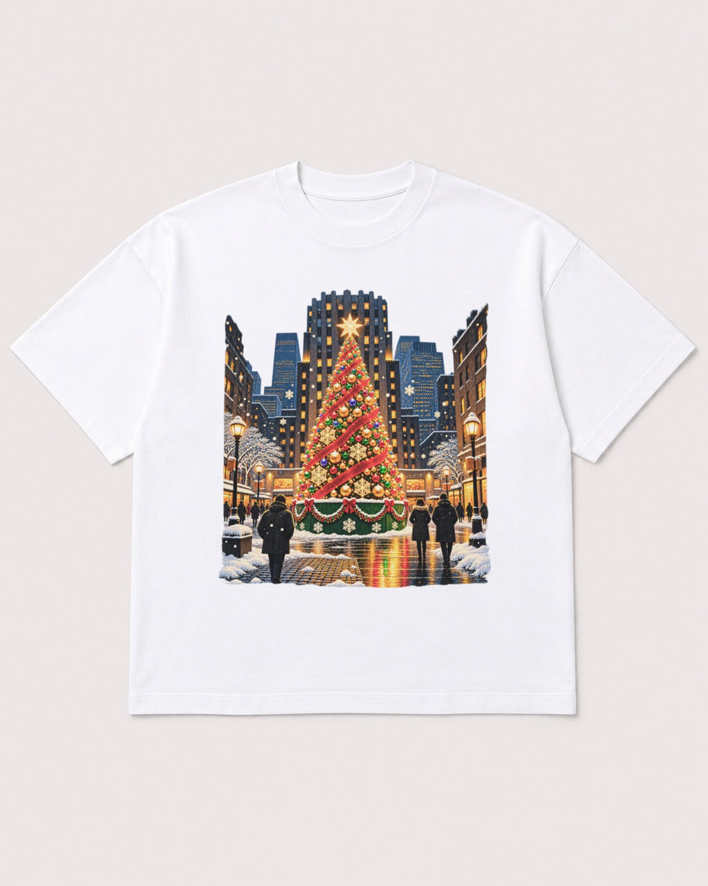 Mockup Boxy Heavyweight Tee White product