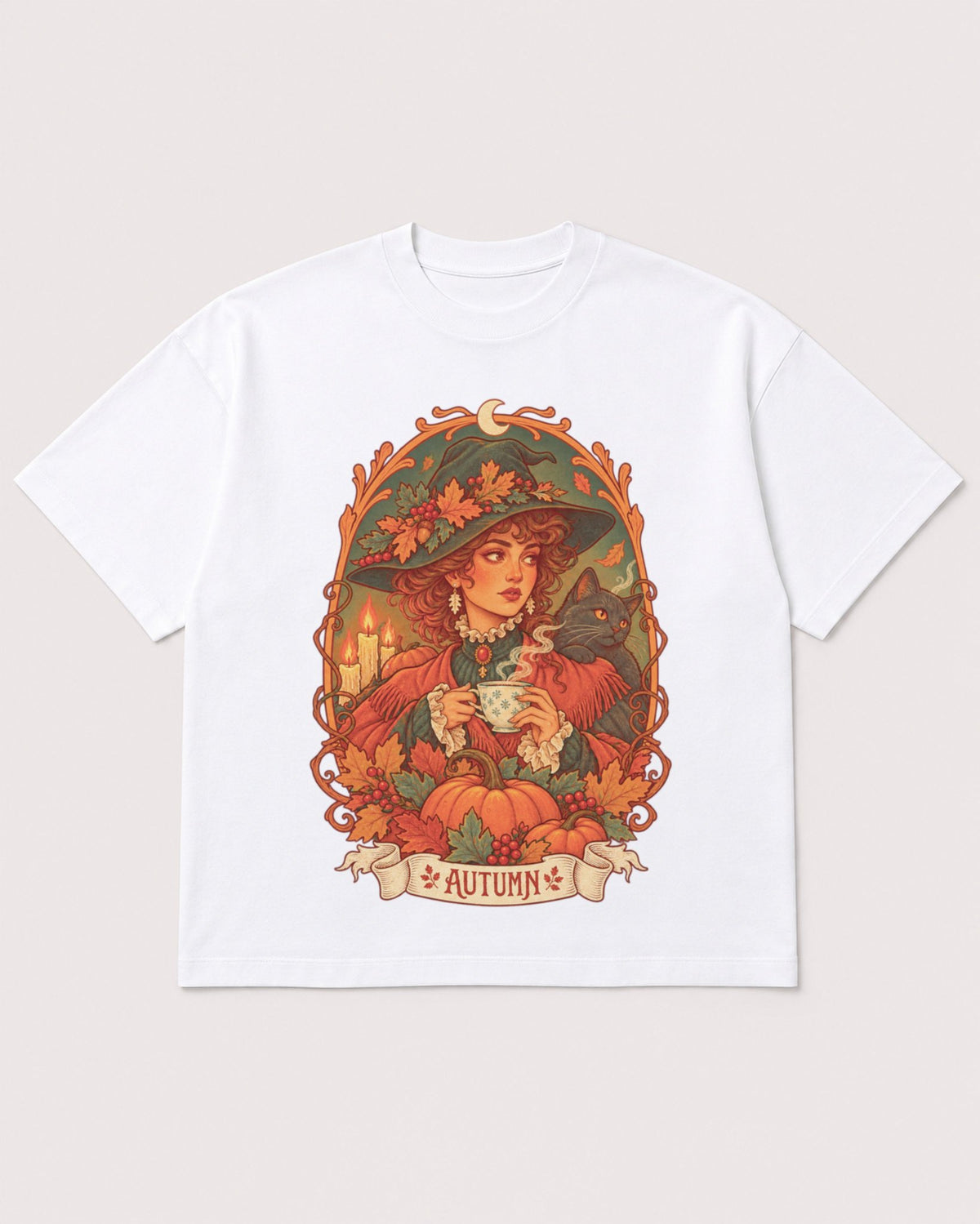 Mockup Boxy Heavyweight Tee White product