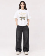 Mockup Boxy Heavyweight Tee White female full-body 03