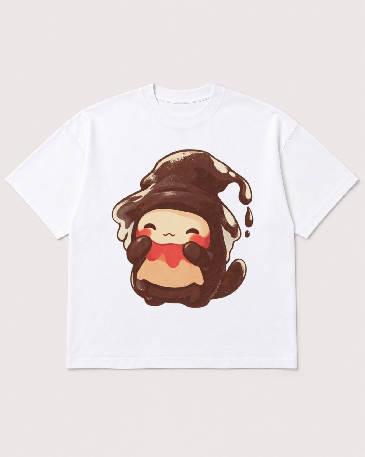 Mockup Boxy Heavyweight Tee White product