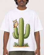 Mockup Boxy Heavyweight Tee White male close-up 04