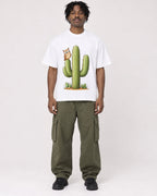 Mockup Boxy Heavyweight Tee White male full-body 04