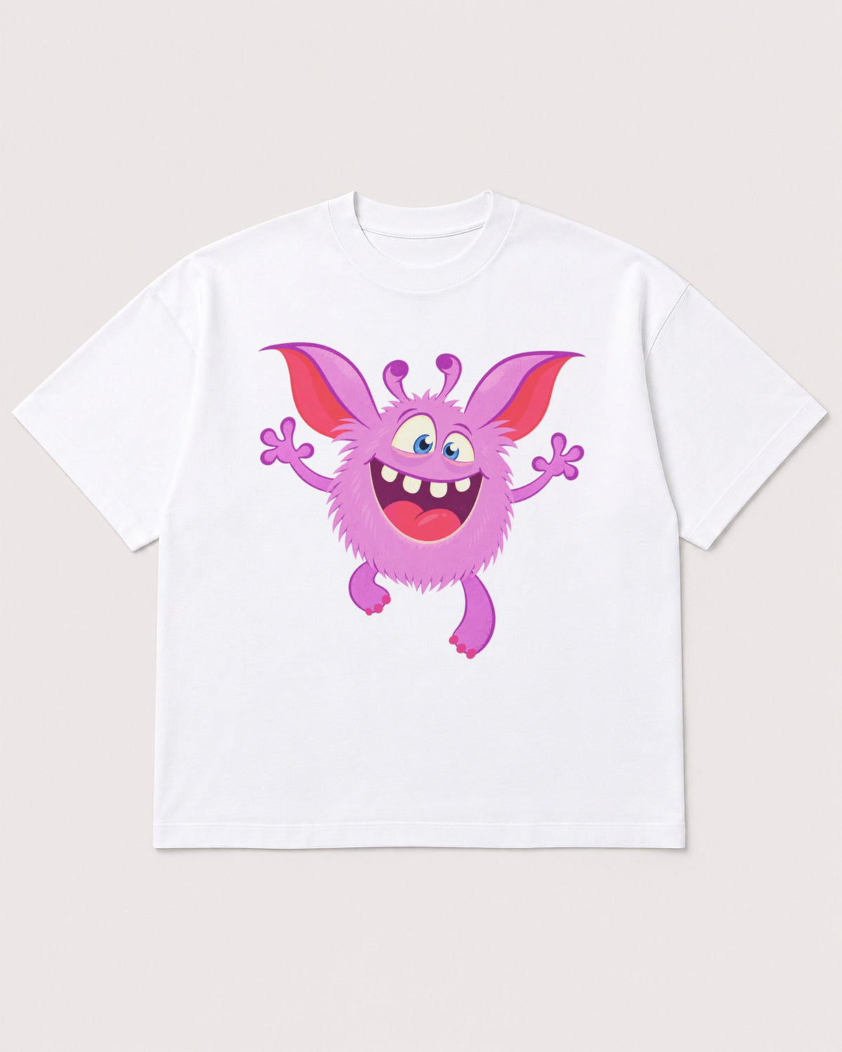 Mockup Boxy Heavyweight Tee White product