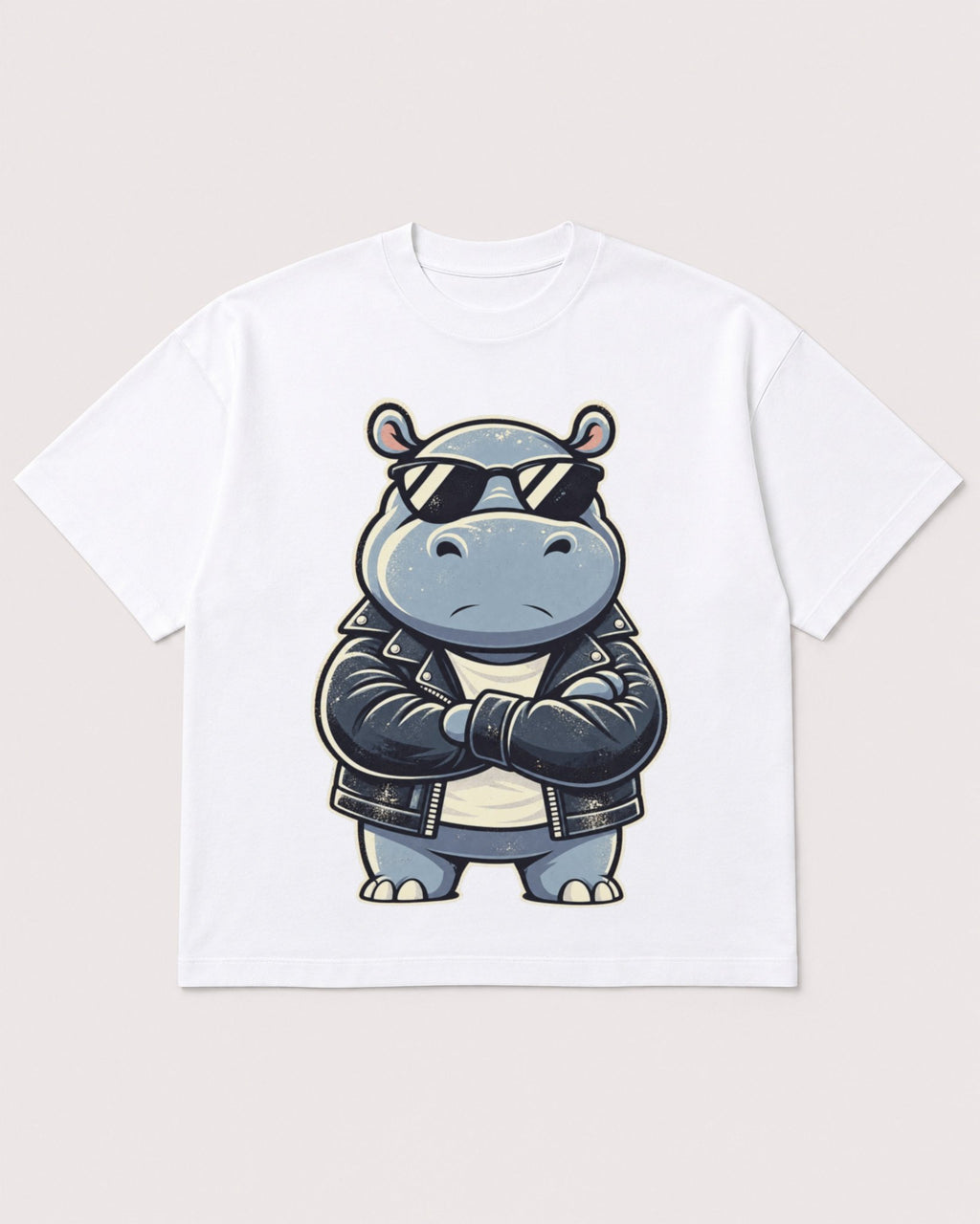 Mockup Boxy Heavyweight Tee White product