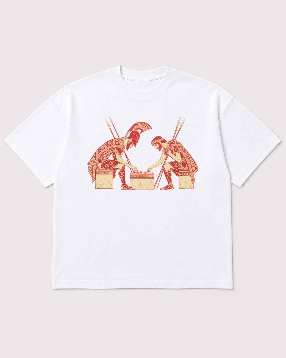 Mockup Boxy Heavyweight Tee White product