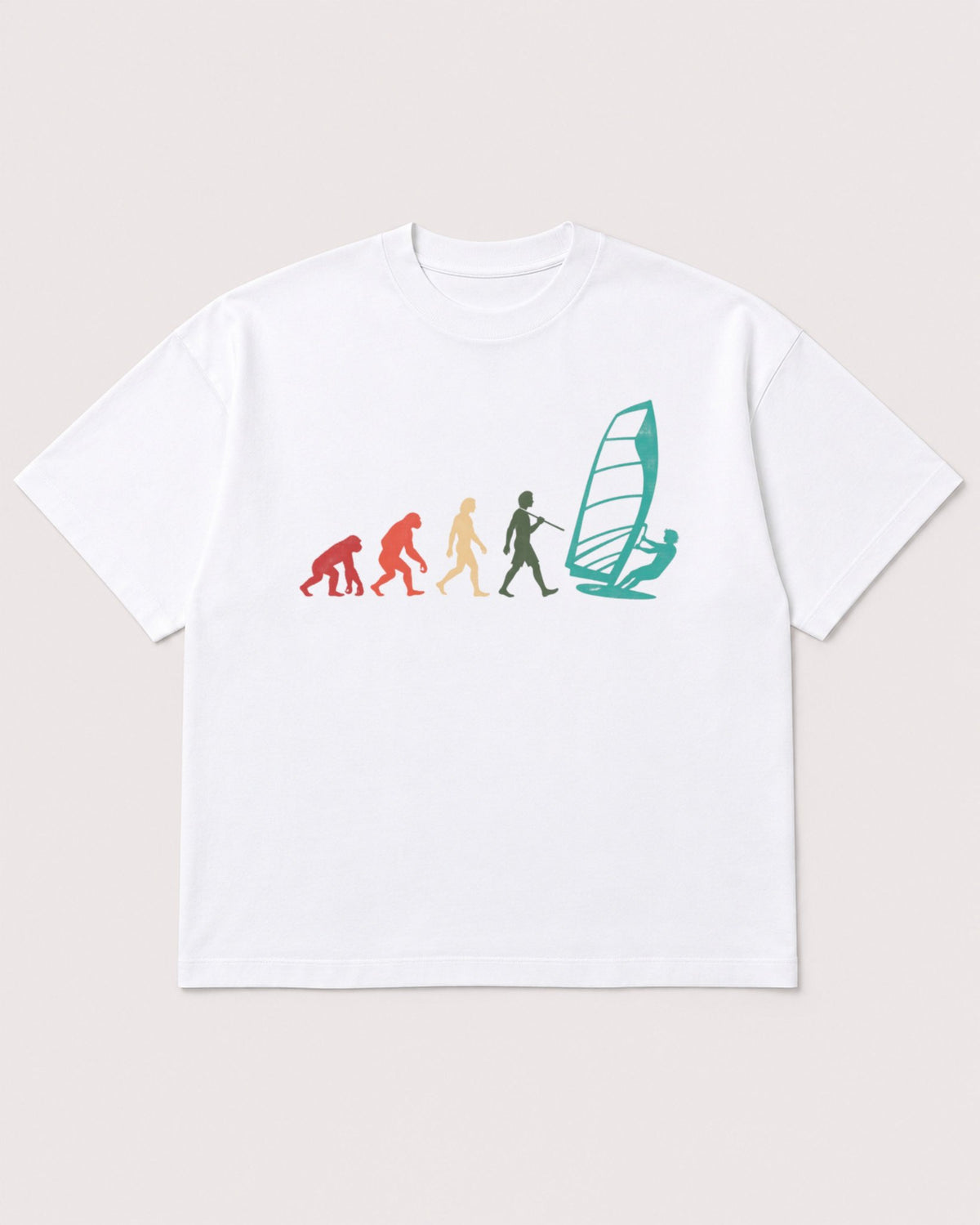 Mockup Boxy Heavyweight Tee White product